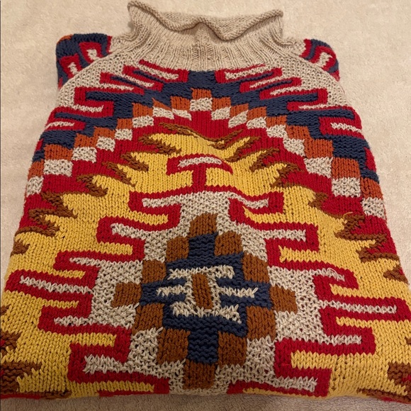 Cozy & colorful knit sweater by Harold’s. - Picture 5 of 7